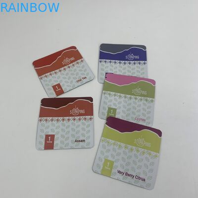 Aluminum Foil Custom Sachet Packaging Printed 3 Sides Heat Seal