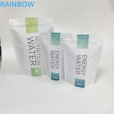 Custom Plastic Mylar Stand Up Zipper Pouch Bags For Bath Bomb Packaging