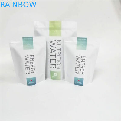 Custom Plastic Mylar Stand Up Zipper Pouch Bags For Bath Bomb Packaging