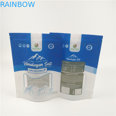 Bath Salt Packaging Foil Matt Stand Up  Pouch Reusable