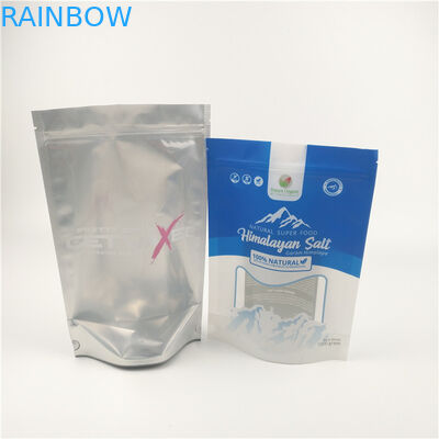 Bath Salt Packaging Foil Matt Stand Up  Pouch Reusable