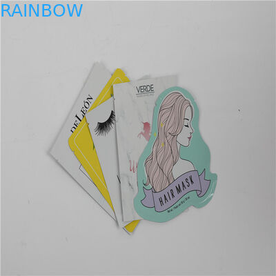 Small Eco Friendly Zip Lock Plastic Cosmetic Packaging Bag Customized Printed