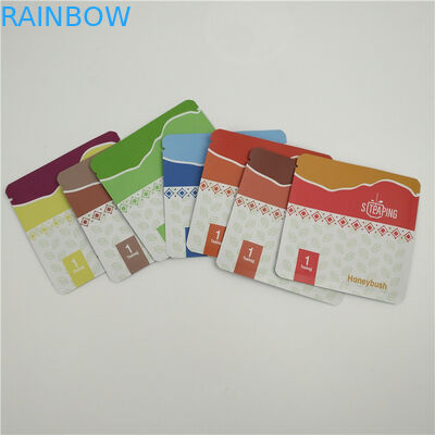 Tea Mylar Heat Seal Aluminum Foil Bag Food Grade Smell Proof Gravure Printing