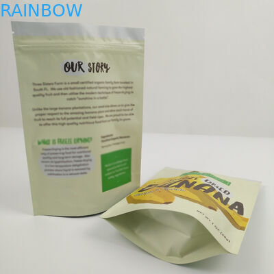 Recycled Aluminum Standing Food Grade Foil Bags Smell Proof Customized Logo