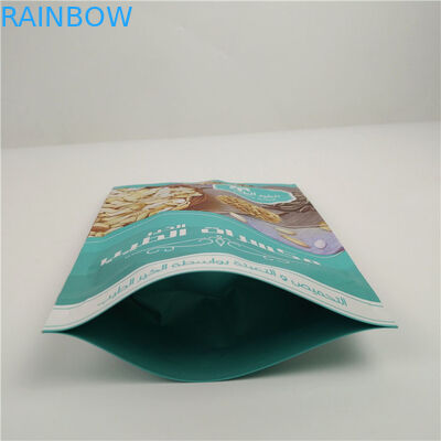 Customized Waterproof Matte Aluminum Foil Stand Up Pouch  Food Grade