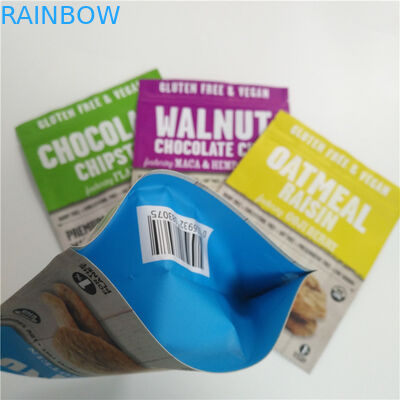 Candy Sweets Custom Plastic Digital Printed Stand Up Pouches With Zipper Top