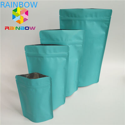 Matte Mylar Digital Printed Stand Up Pouches Moisture Proof With Tear Notch