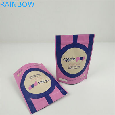 200g Factory price smell proof  zip lock stand up pouch Aluminum Foil pouch food mylar bags custom printed cookie custom