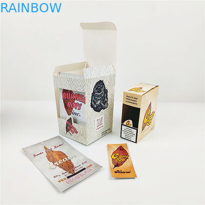 Customized Logo Printed Paper box Grabba Leaf Kraft Paper Boxes for Grabba Leaf