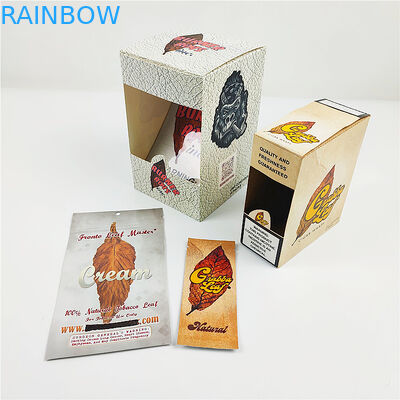 Small Moq Custom Printing Paper cigar Packaging Box