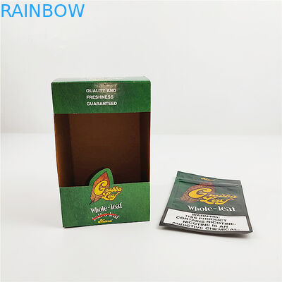 Cheap Customized  Paper Gift boxe natural grabba leaf wraps package bags and display box for grabba fronto leaf wrapper