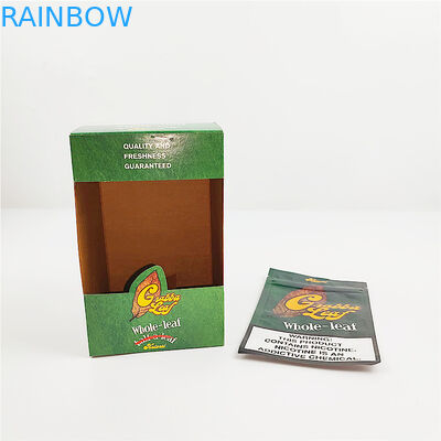 Cheap Customized  Paper Gift boxe natural grabba leaf wraps package bags and display box for grabba fronto leaf wrapper