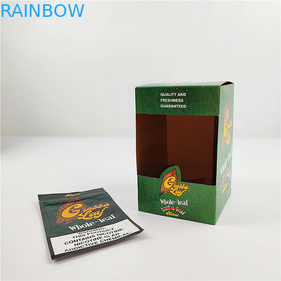 Low Moq Customized Printed Fronto Cigar Grabba Leaf Kraft Paper Boxes for Leaf Packaging