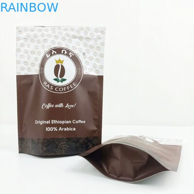 Matte Aluminum Foil Stand up Pouch Packaging Coffee Packaging Bags Mylar Bags