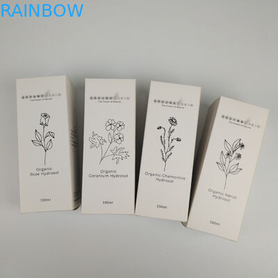 Cosmetic Packaging Box Custom Makeup Lipstic Skincare 30ml 50ml White Cardboard Paper Packing Box For Cosmetic
