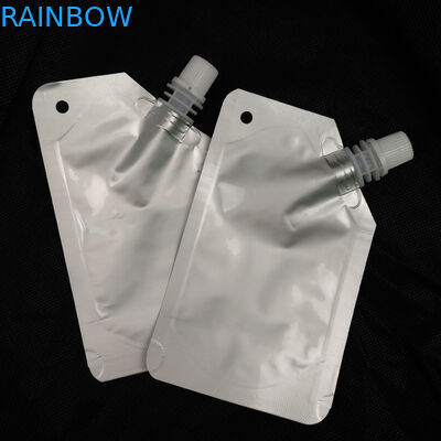 Aluminum Spout Pouch Stand Up Essential Oil Packaging Liquid Packaging Bag - Aluminum Spouted Water Spouch Wine Bag