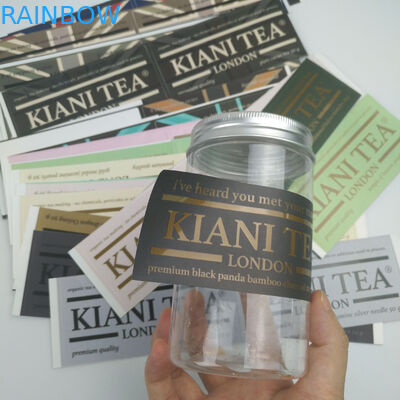 Accept custom logo OEM Fashionabl printed stickers Adhesive wine label Waterproof Adhesive Label Stickers