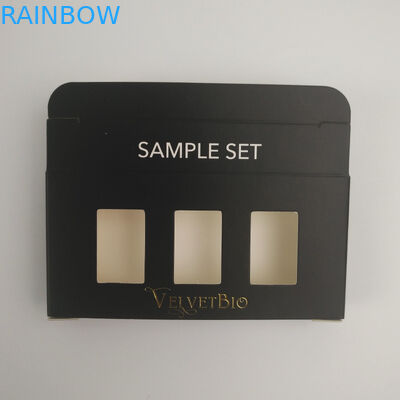 Custom Logo Gold Foil UV Printed Rectangular Tube Cardboard Cosmetic Paper Packaging Box For Essence Serum Skin Care