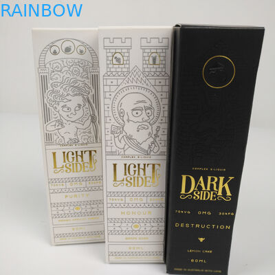 Custom Wholesale Foldable Small Black Luxury Hot Stamping Gold Foil Gift Cosmetic Packaging Paper Box