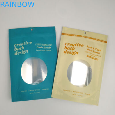 Bags With Clear Wholesale Smell Proof Food Storage Aluminum Resealable Mylar Bags Foil Stand Up Pouch With Clear Window