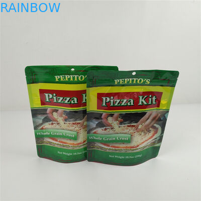 Food bag packing Custom Logo Smell Proof bags coffee Foil Stand up Printed Pouch stand up bags packing pizza