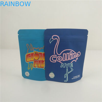 3.5 g Edibles Mylar Bags Smell Proof Candy Packaging Pouch Soft Gummy Edible Bag