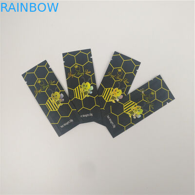 Mini Sachet For Honey Packaging Heat Sealing Bag Smell Proof Foil Mylar Bags