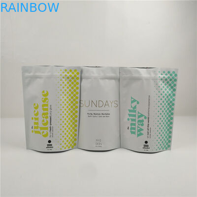 Matte Lamination 400g Aluminum Foil Bags Plastic Bath Salt VMPET