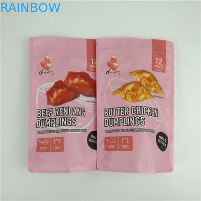 Gravure Printing Cooking Dumpling Edible Packaging Bag Heat Sealed Mylar