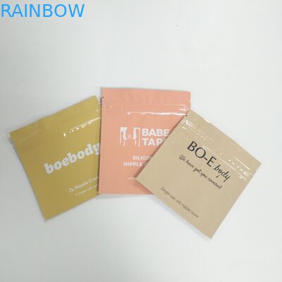 Food Grade VMPET Mylar Three Side Seal Bags SGS Glossy Surface