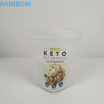 VMPET 120mic  Stand Up Pouch MOPP Food Packaging Gravure Printed