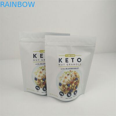 VMPET 120mic  Stand Up Pouch MOPP Food Packaging Gravure Printed