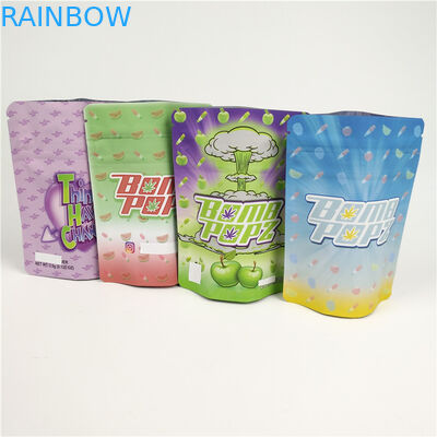 Smell Proof Cookie Spice Plastic Mylar Bag Tobacco Foodstuff