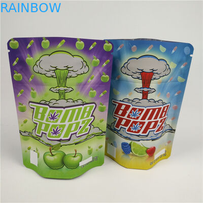 Smell Proof Cookie Spice Plastic Mylar Bag Tobacco Foodstuff