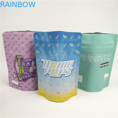  Plastic CMYK Child Proof Packaging Bag Food Grade SGS