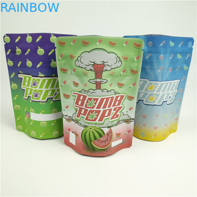 Stoner Patch Dummies Mylar Packaging Bags Digital Printing CMYK