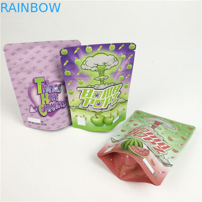 Stoner Patch Dummies Mylar Packaging Bags Digital Printing CMYK
