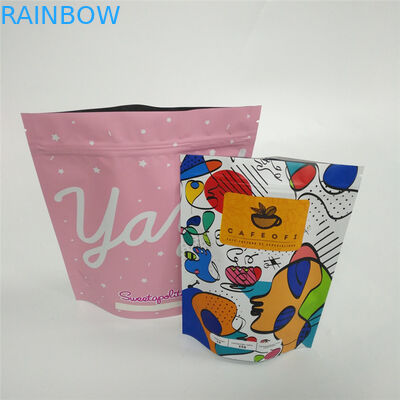 MOPP Metalized Aluminium Foil  Bags Matte Frosted Printing