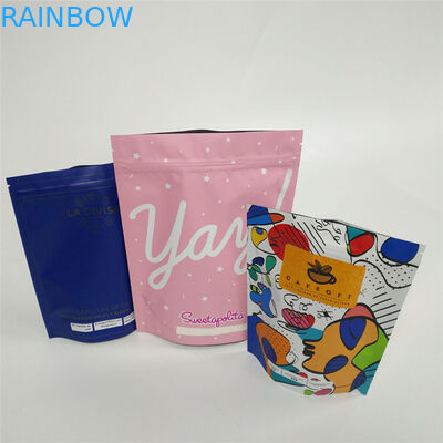 MOPP Metalized Aluminium Foil  Bags Matte Frosted Printing