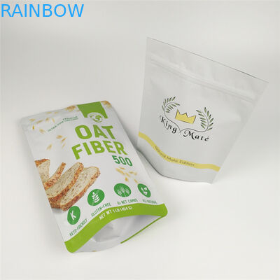 Gravure Printing MOPP Plastic Stand Up Pouches 120 Micron