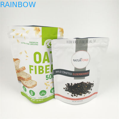 Gravure Printing MOPP Plastic Stand Up Pouches 120 Micron