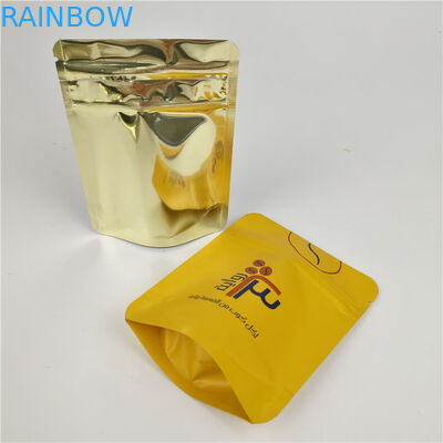 MOPP Matte Child Proof Mylar Bag With Clear Window