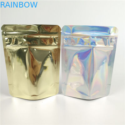 SGS 200g Smell Proof  Bag Plastic CMYK With Window