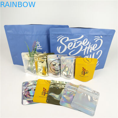 Cookie Flower Smell Proof Mylar Bag  Children Resistant Weed Bag