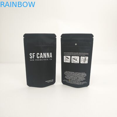 Customized Logo Soft Touch 3.5g 7g 14g 28g Stand up Bags For Hemp Cannabis Cookies Kush