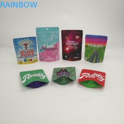 Free sample 3.5g 7g 14g 28g 1pound Cookies Stand up Bags For Hemp CBD Cannabis Runtz Kush Haze