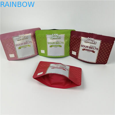 Customized plastic Cookies Smellproof  Resealable Mylar wild berry Original Candy Bag