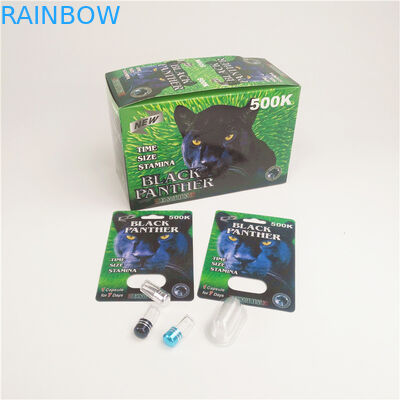 90mic Sexual Pills Blister Paper Cards For Rhino Magnum