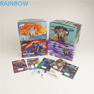90mic Panther Sexual Pills 3D Cards Rhino 3K 7K Paper Cards