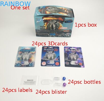 90mic Panther Sexual Pills 3D Cards Rhino 3K 7K Paper Cards